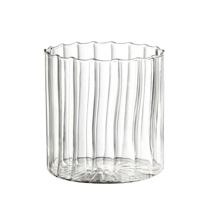 Corrugated Drinking Glass