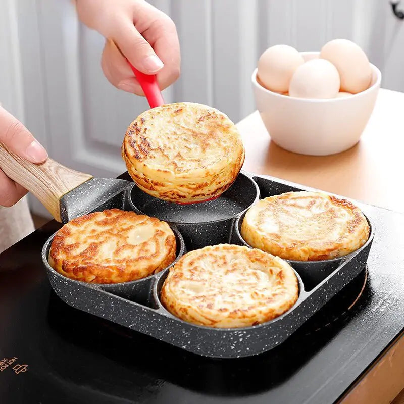 ChefEase Four-Hole Omelette Pan